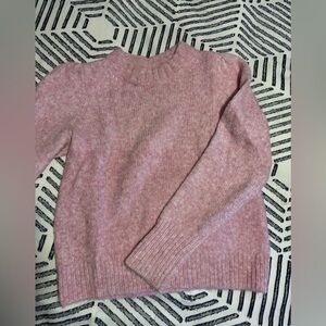 J. Crew Soft Pink Crew Neck Sweater